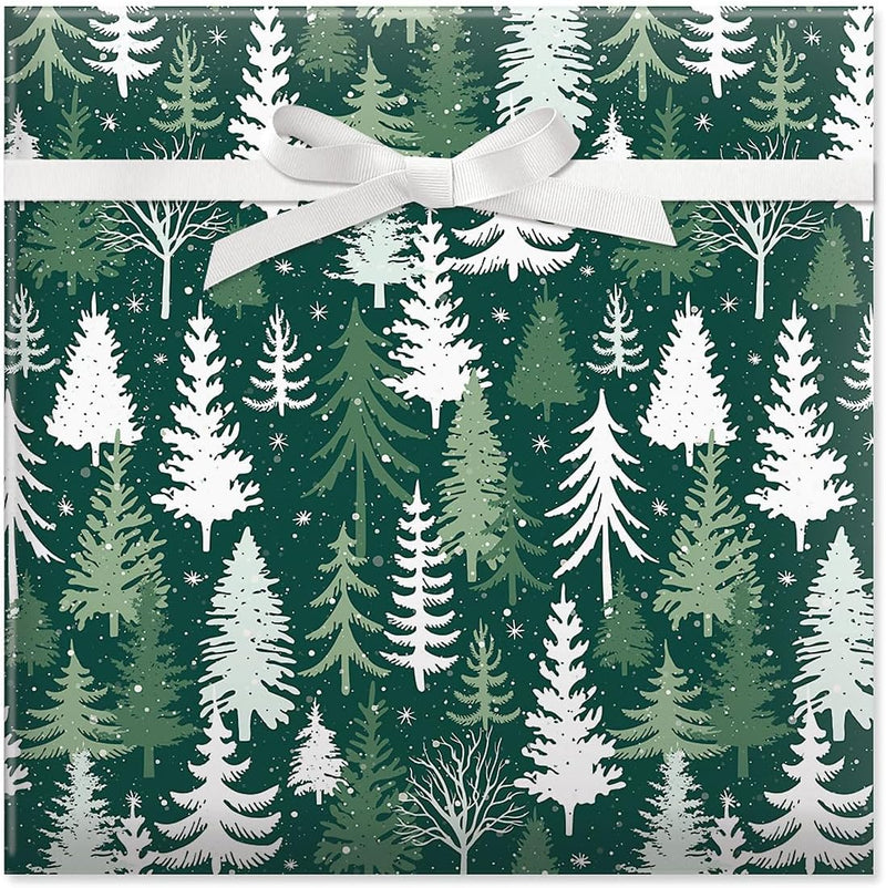 Transform your gifts this season with our Holiday Forest Jumbo Wrapping Paper! 🎁✨ 