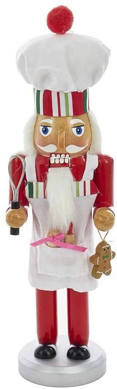 Kurt Adler 10-Inch Wooden Chef Nutcracker