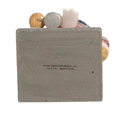 Hand-Painted Budweiser Nutcracker Tabletop Decoration by Collections Etc.