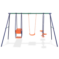 Swing Set with Tandem Seats