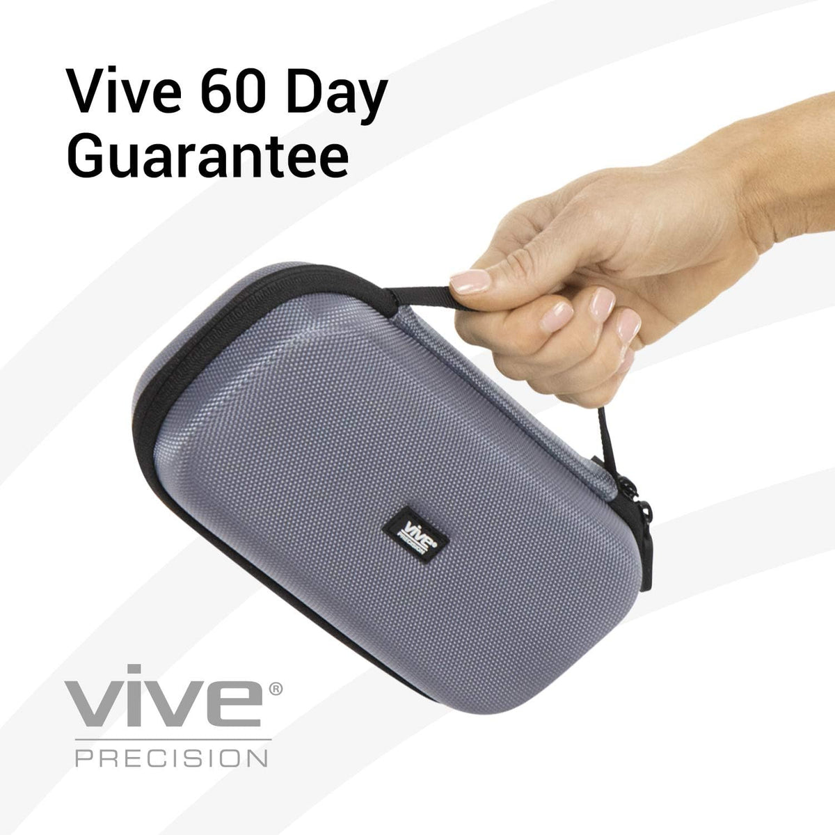 MOOD Cooling Travel Case with Thermometer – Gray