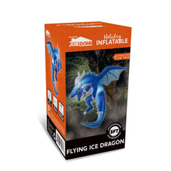 5 FT Inflatable Ice Dragon for Halloween Yard Decoration - Ideal for Neighborhood Festivities