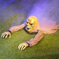 Enhance Your Halloween Experience with Our Sound-Emitting Zombie Groundbreaker - Ideal for Outdoor Frights!