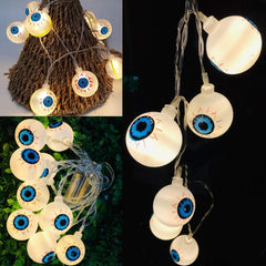 👀🎃 Spook up your Halloween with these Battery-Operated Eyeball String Lights! Perfect for all your eerie decorations! 🕷️✨ #HalloweenDecor #SpookyVibes