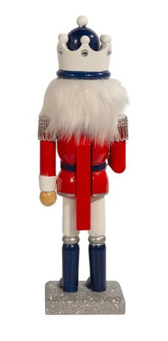 Hand-Painted Budweiser Nutcracker Tabletop Decoration by Collections Etc.