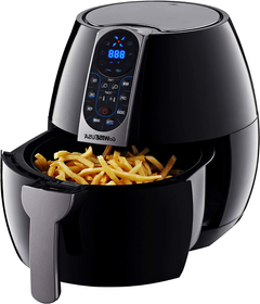 Cook like a Pro with this 3.7-Quart Programmable Air Fryer in Black! 🍳✨ #AirFryer #EasyCooking