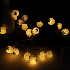 🎃👀 Light Up Your Halloween with Spooktacular String Lights! Perfect for Indoor & Outdoor Parties! 💡✨ #HalloweenDecor #PartyVibes