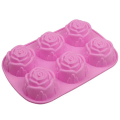 Rose Shaped Silicone Mold