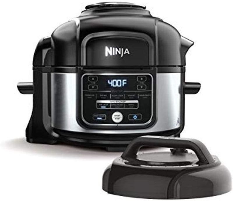 Revolutionize Your Kitchen with the Ninja Foodi 9-in-1 Pressure Cooker & Air Fryer - 5 Quarts of Culinary Magic in Stainless Steel!