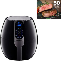 Cook like a Pro with this 3.7-Quart Programmable Air Fryer in Black! 🍳✨ #AirFryer #EasyCooking