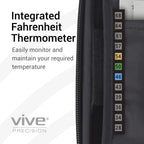 MOOD Cooling Travel Case with Thermometer – Gray