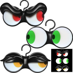 Get Spooky with Our 3 Pack Halloween Lights! 🎃✨ Perfect for Indoor & Outdoor Decor! 👀🕷️ Timer & Flashing Eyes Included! (Red, Green, Purple) #HalloweenVibes #PartyReady