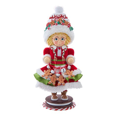Kurt Adler 14-Inch Mrs. Claus Gingerbread Nutcracker Figurine