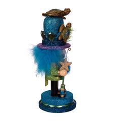 Hollywood Nutcracker Featuring Sea Turtle Hat, 11 Inches