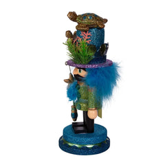 Hollywood Nutcracker Featuring Sea Turtle Hat, 11 Inches