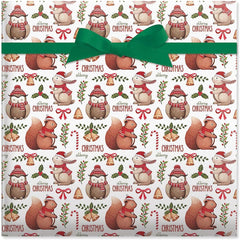 Transform your gifts this season with our Holiday Forest Jumbo Wrapping Paper! 🎁✨ 