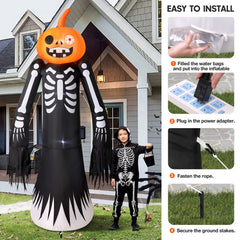 Enhance Your Outdoor Space with Our 9FT Halloween Inflatables for Festive Celebrations