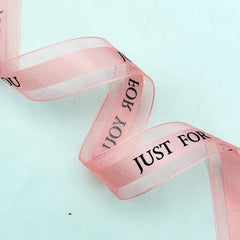 1 Inch Pink Chiffon Ribbon - 22 Yards for Gift Wrapping, Floral Arrangements, and Event Decoration