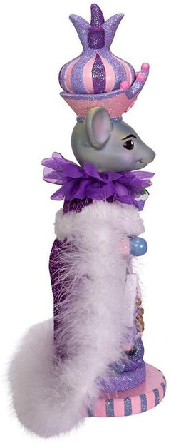 Kurt S. Adler Hollywood Sugar Plum Mouse King Nutcracker, Multi-Colored, 15 Inches