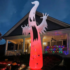 Elevate Your Halloween Experience with a 11.8 FT Inflatable Ghost - Ideal for Outdoor Decor and Celebrations