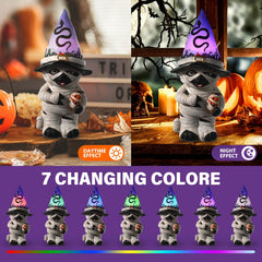 Mummy Dog Figurine: Illuminate Your Halloween Decor
