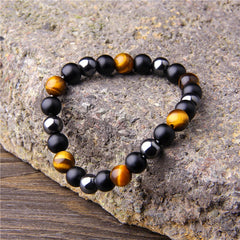 Triple Protection Stone Bracelet