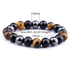 Triple Protection Stone Bracelet