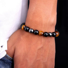 Triple Protection Stone Bracelet