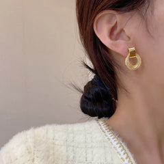 Retro Circles Earrings