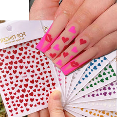 Heart Nail Decals