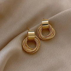 Retro Circles Earrings