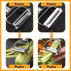 MultiPeel Stainless Steel Kitchen Tool