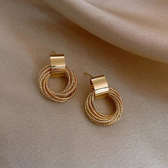 Retro Circles Earrings