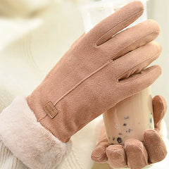 Sherpa-Lined Winter Gloves