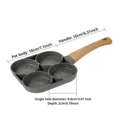 4-Hole Nonstick Cooking Pan