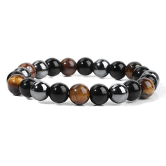 Triple Protection Stone Bracelet