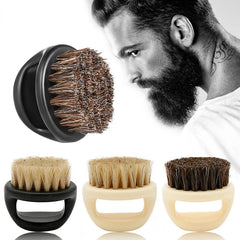 Horse Bristle Barber Brush