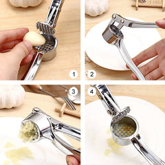 Stainless Steel Garlic Press