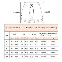 2-in-1 Quick Dry Running Shorts