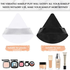 Triangle Velvet Powder Puff