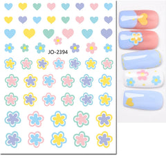 Heart Nail Decals