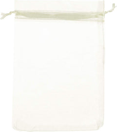 100-Pack 4x6 Inch Sheer Organza Drawstring Bags for Candy, Jewelry, and Wedding Party Favors