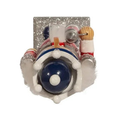 Hand-Painted Budweiser Nutcracker Tabletop Decoration by Collections Etc.