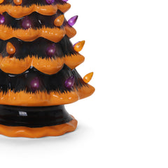 🎃 Spooktacular Lighted Halloween Ceramic Tree - Perfect for Festive Indoor Decor! 🖤✨ #HalloweenDecor #CeramicTree