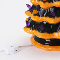 🎃 Spooktacular Lighted Halloween Ceramic Tree - Perfect for Festive Indoor Decor! 🖤✨ #HalloweenDecor #CeramicTree