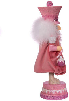 Kurt Adler 15-Inch Hollywood Pink Sweet Soldier Nutcracker Figurine