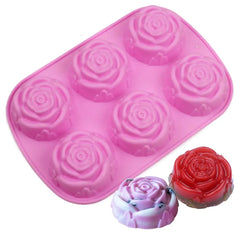 Rose Shaped Silicone Mold