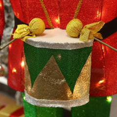 61-Inch Outdoor Nutcracker Yard Decoration with Warm White LED Lights