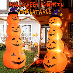 "Spooky 8 Ft Halloween Inflatable with LED Lights - Perfect for Indoor and Outdoor Halloween Decor! 🎃🧙‍♀️👻 #HalloweenDecor #InflatableDecor"