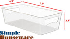 MOOD Clear Fridge Organizer Bin